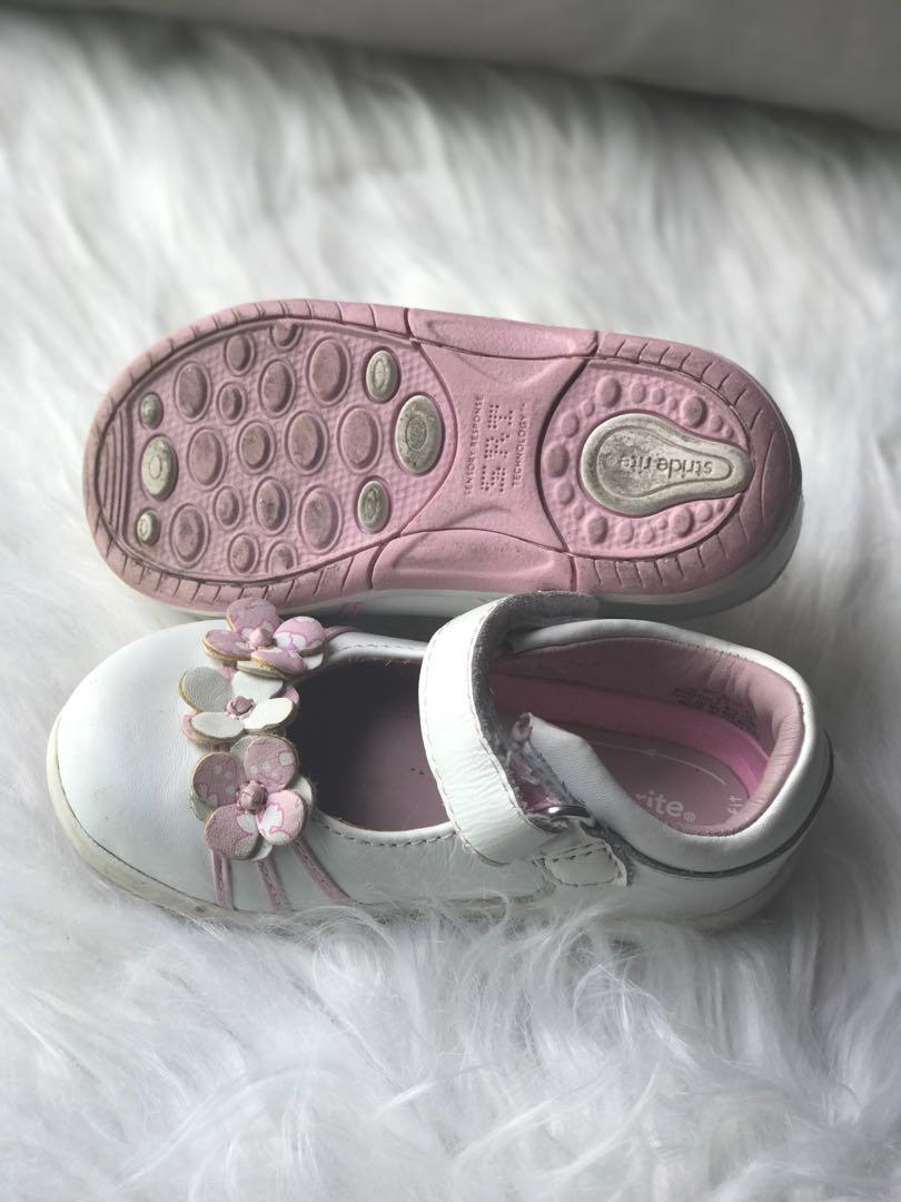 stride rite white mary janes