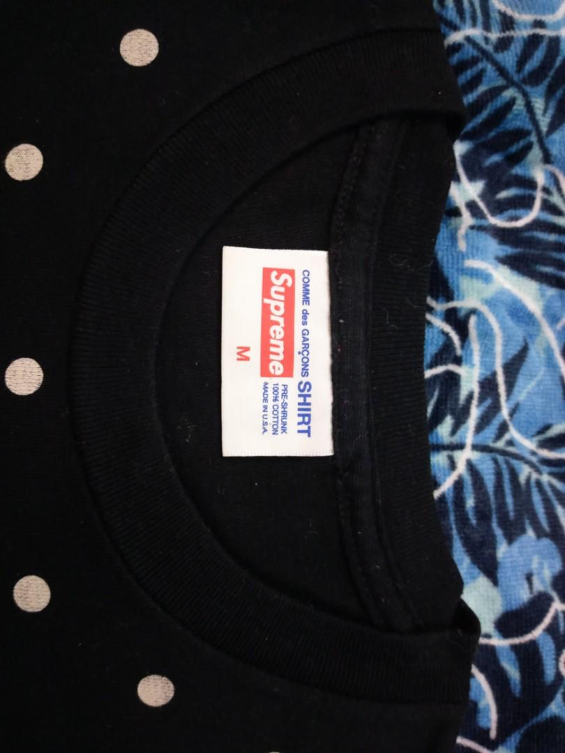 comme des garcons and supreme