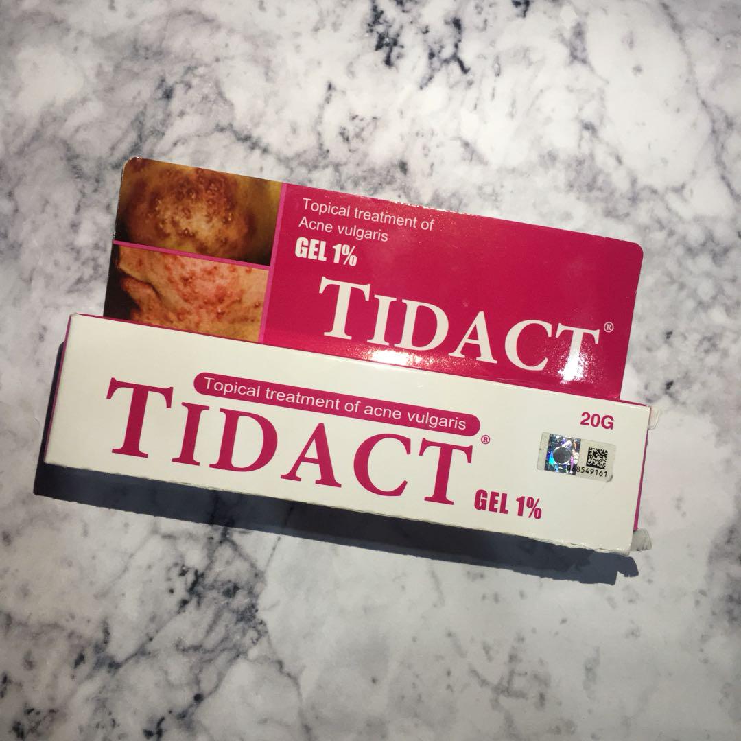 Tidact Acne Gel Health Beauty Skin Bath Body On Carousell