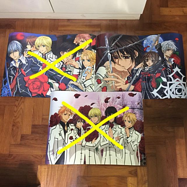 Vampire Knight Posters, Hobbies & Toys, Memorabilia & Collectibles, Fan