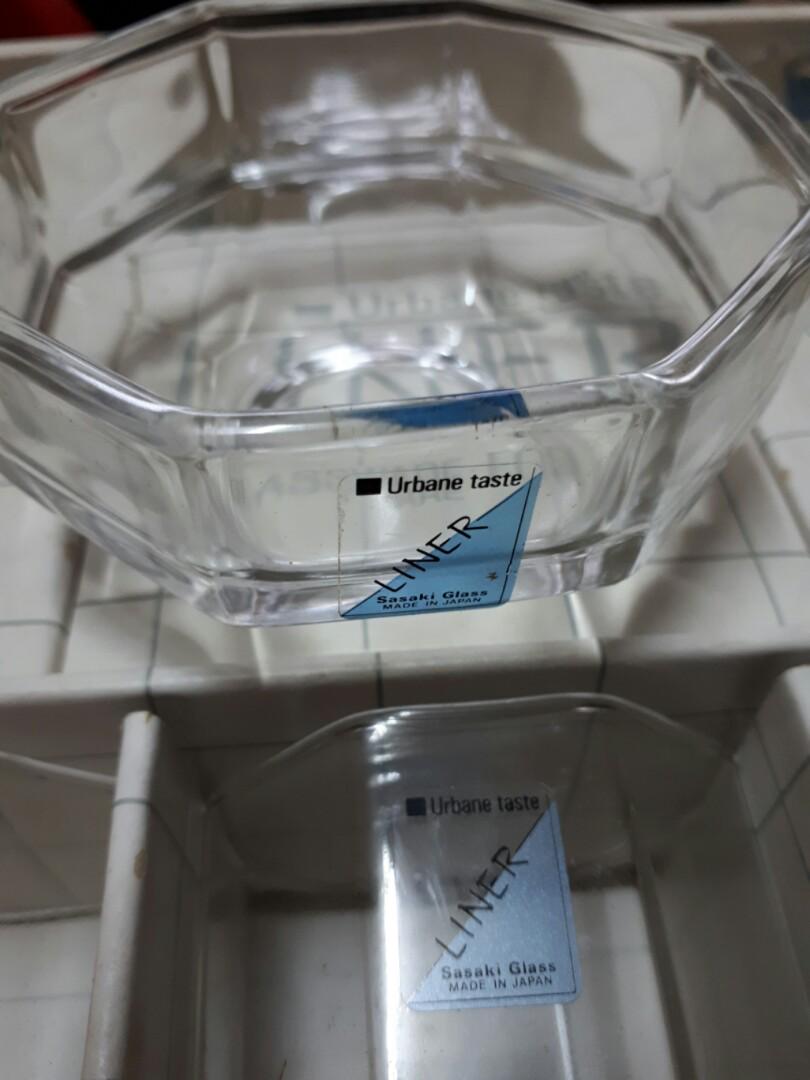 Reduced price! Made in Japan glassware set, TV & Home Appliances