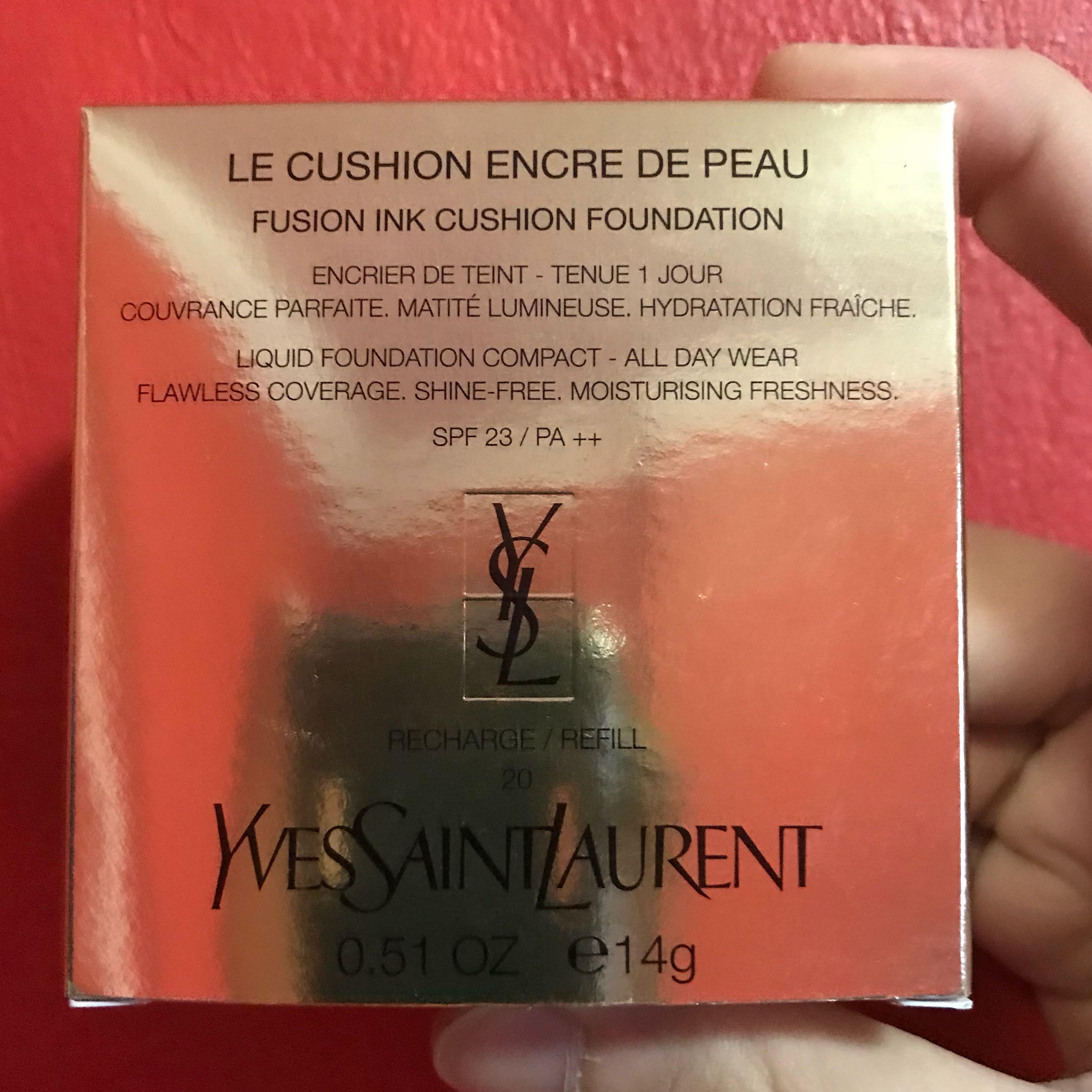 YSL Fusion Ink Cushion Foundation REFILL Beauty Personal Care Face Makeup on Carousell