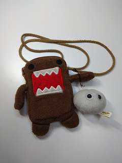 Domo Mini Shoulder Bag Purse with Keychain