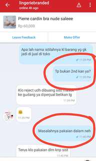 Lapak penjual tidak paham membaca