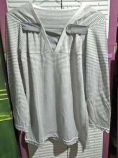 Atasan salur panjang