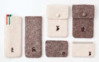 Muji 無印良品 羊毛氈票卡夾 全新國外帶回 100%Wool Felt Card Case 