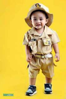 baby boy scout costume
