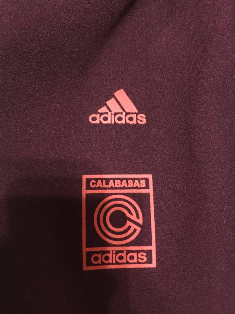 Adidas Yeezy Calabasas Track Pants Maroon Red Size XS  Grailed