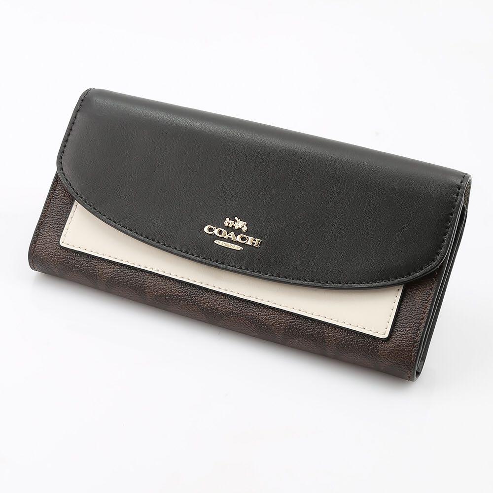 slim envelope wallet coach