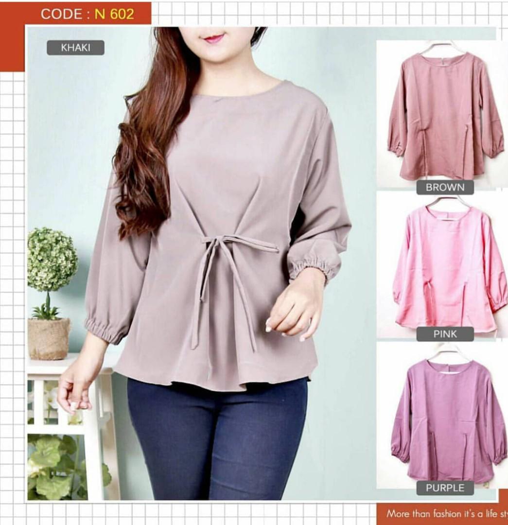 Baju Lengan Panjang Wanita Olshop Fashion Olshop Wanita Di Carousell