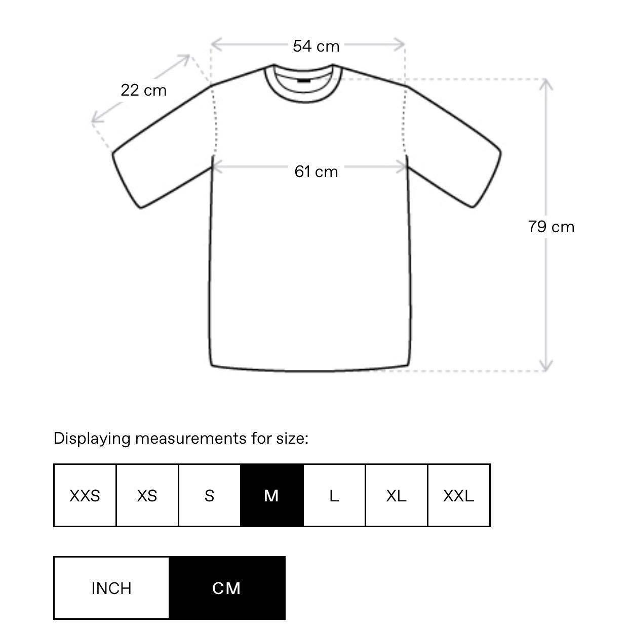 Balenciaga campaign hotsell tee sizing