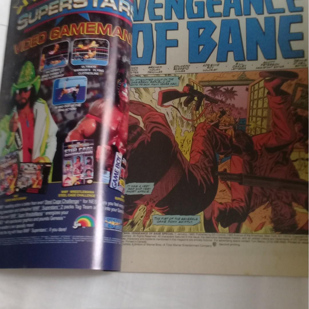 Batman: Vengeance of Bane Issue No. 1. 2nd Printing, Hobbies & Toys ...