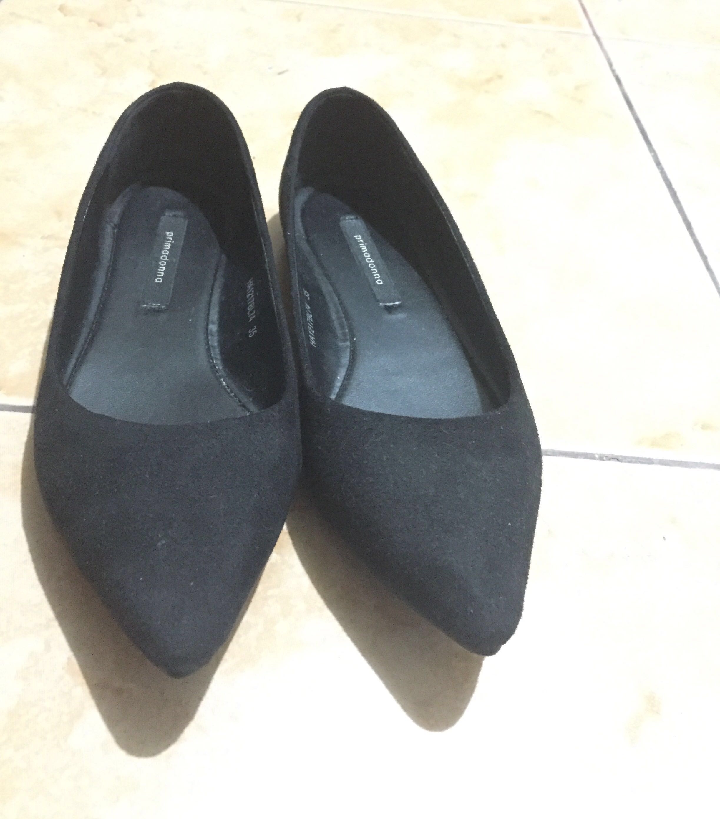 Black Flat Shoes Sale On Carousell