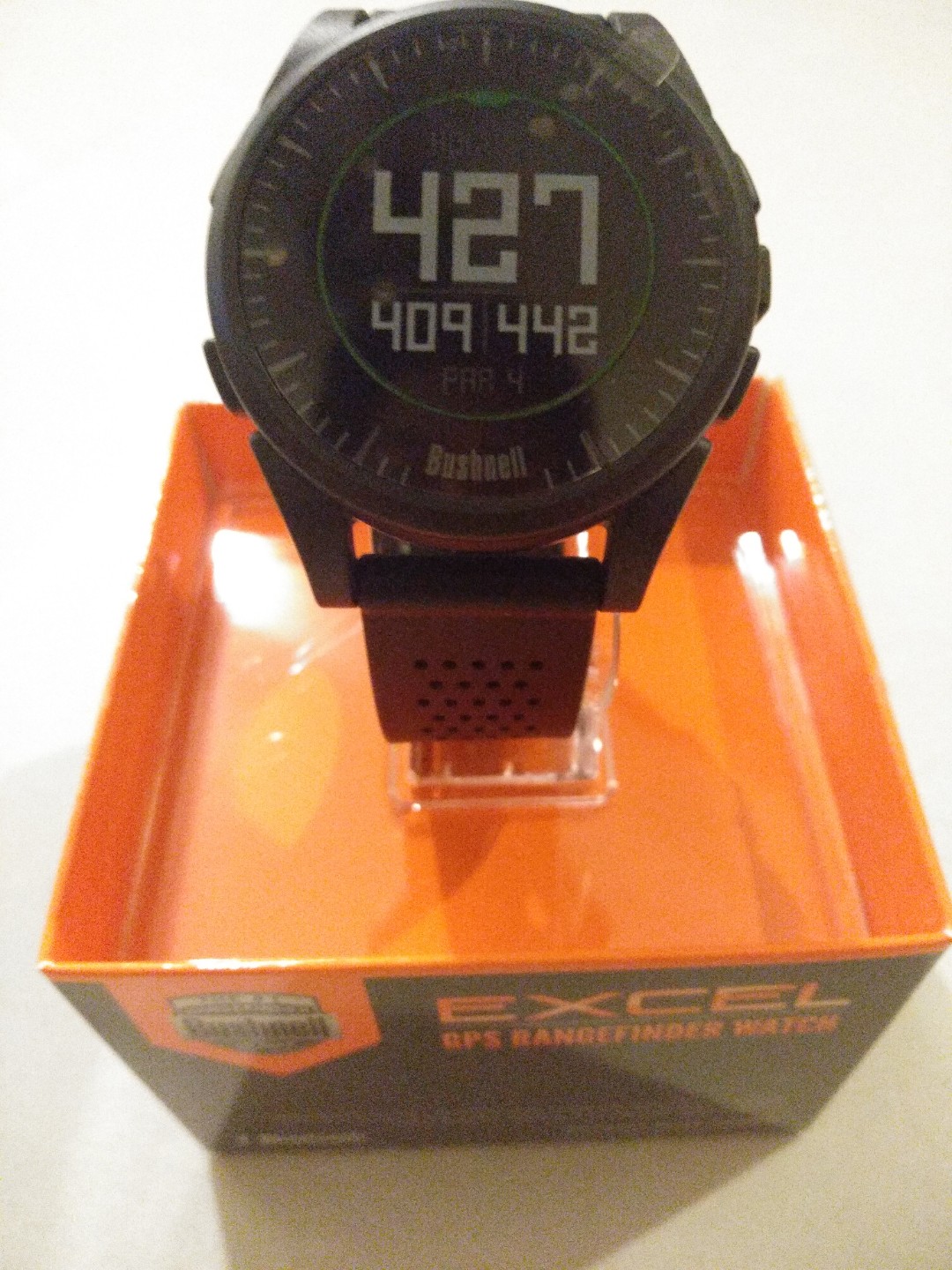 excel gps rangefinder watch