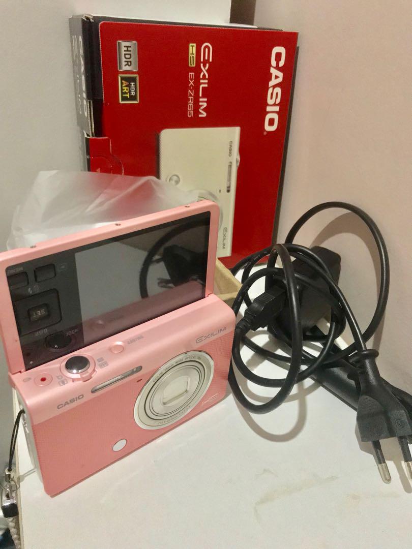 Camera casio exilim ZR 65 komplit no minus no lecet
