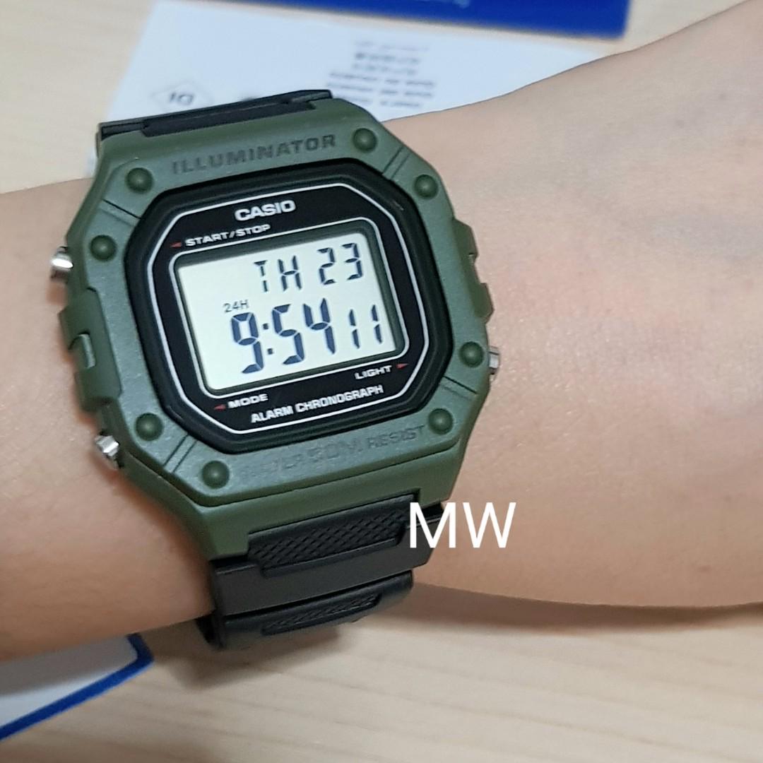 casio w218h amazon