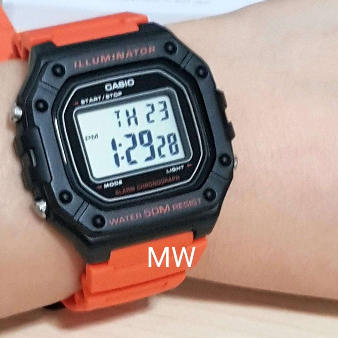 casio w218h amazon