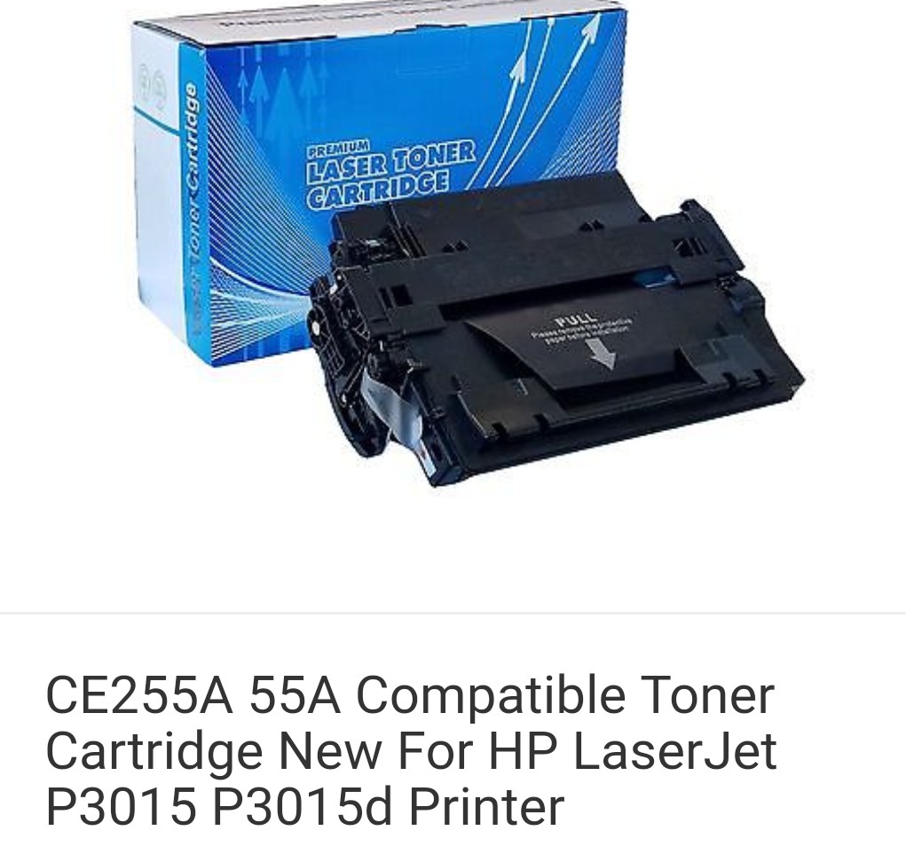 CE255A 55A Compatible Toner Cartridge New For HP LaserJet P3015 P3015d Printer