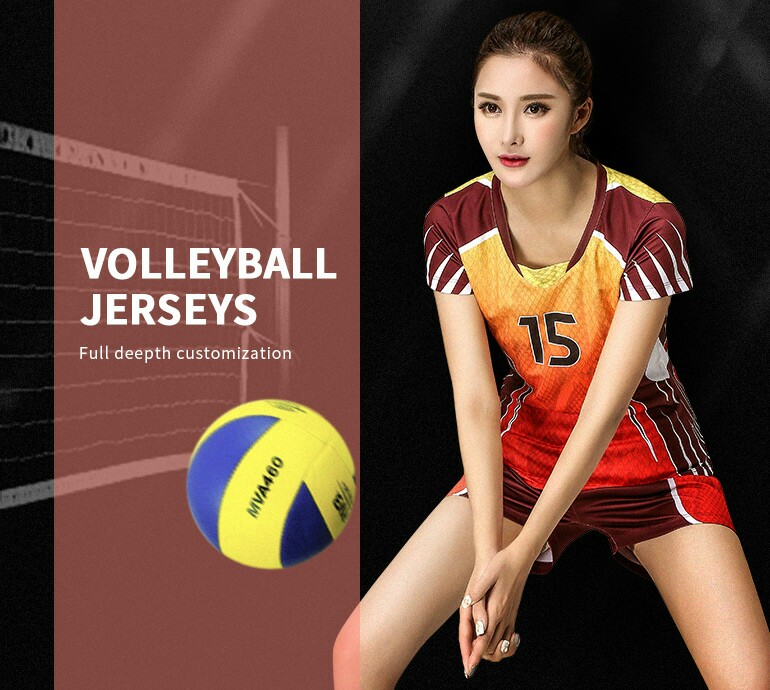 volleyball sublimation design