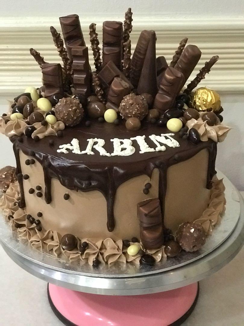 Chocolate Overload Cake Food Drinks Baked Goods On Carousell