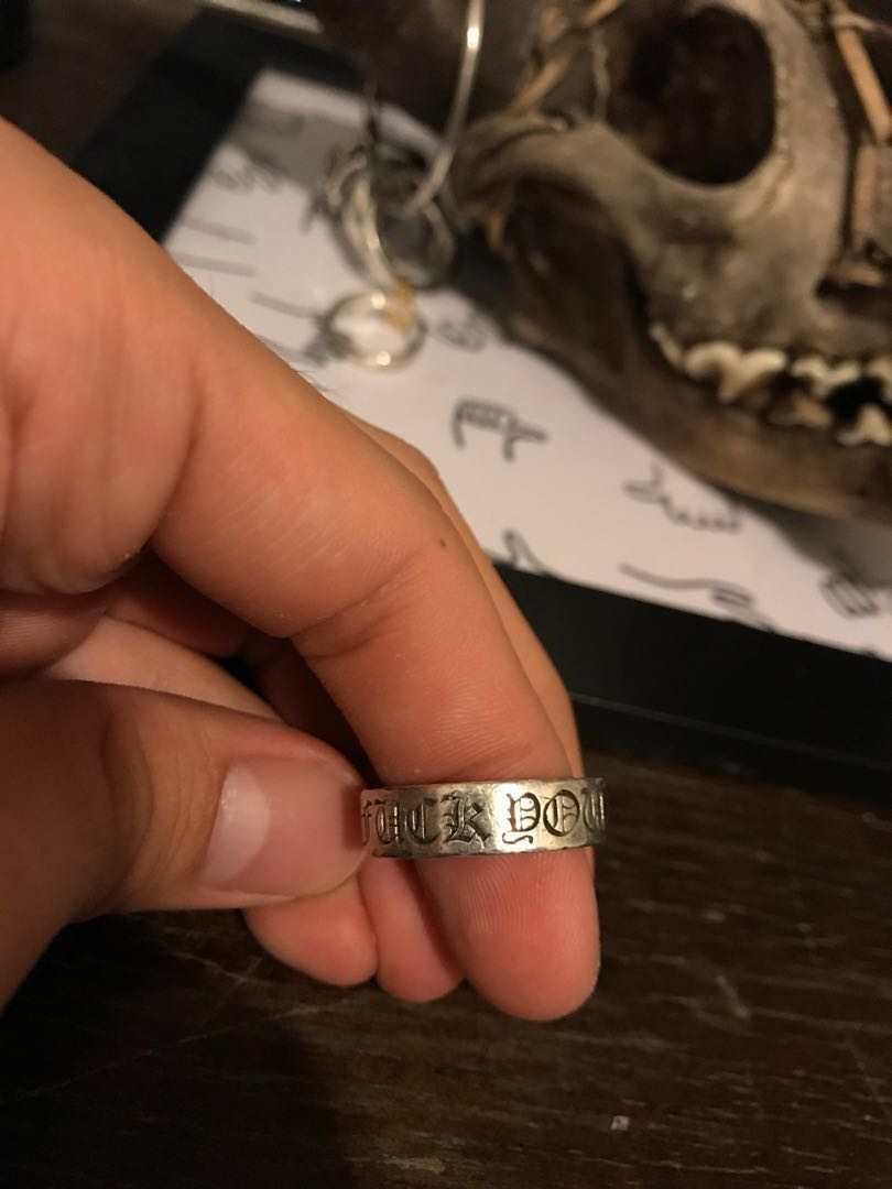 Chrome hearts f sales you ring