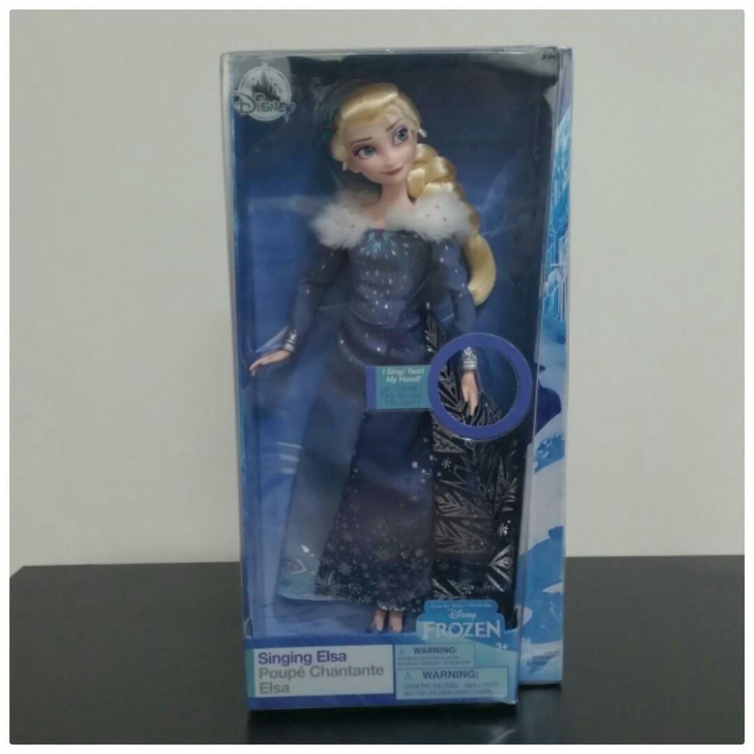 frozen elsa musical doll