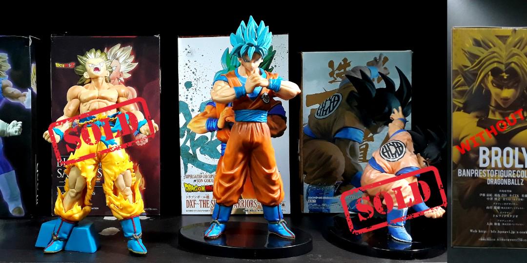 Dragonball Z K O Action Figures Last 2 Remaining Super