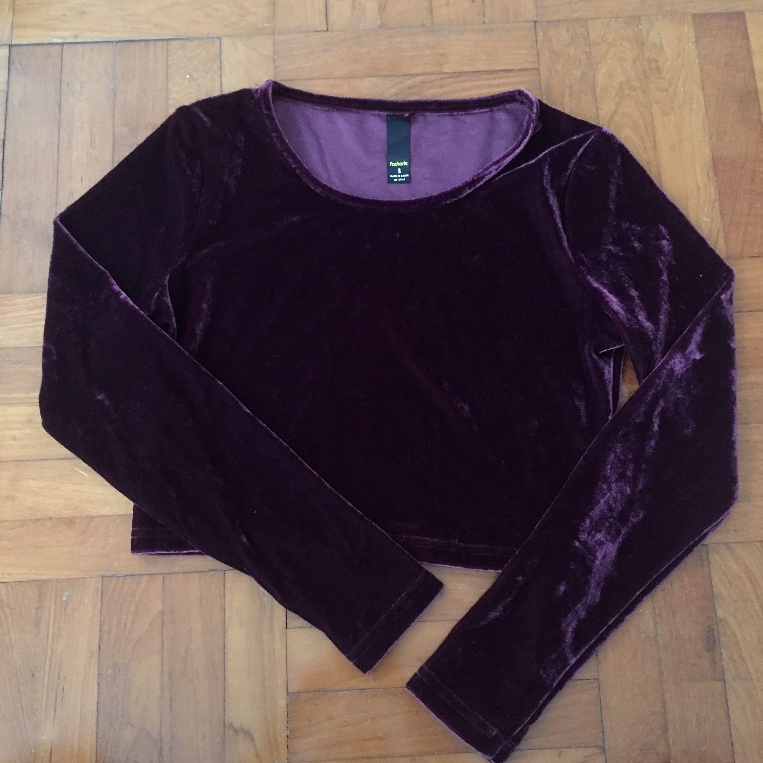 Factorie Velvet Royal Purple Long 