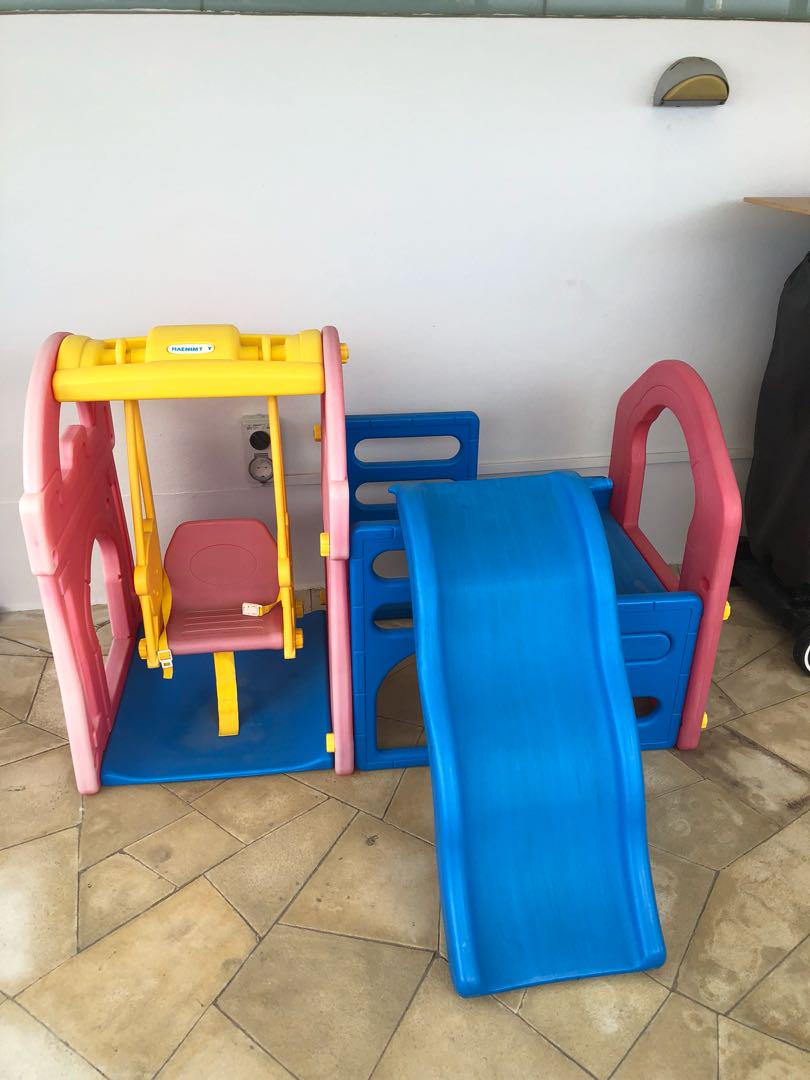 Haenim Swing and Slide set, Babies & Kids, Infant Playtime on Carousell