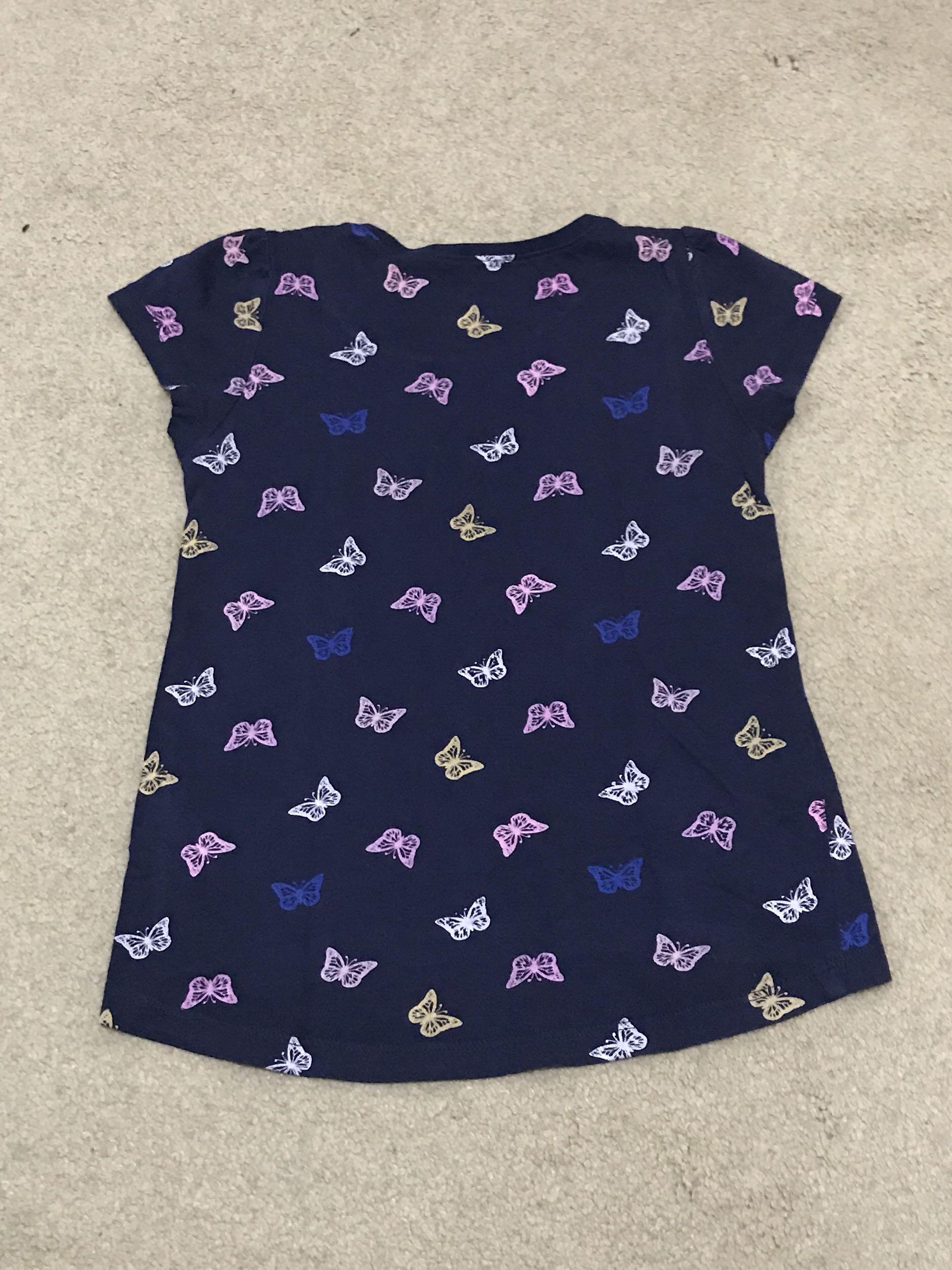 H M Butterfly T Shirt Bayi Anak Baju Anak Perempuan Di Carousell