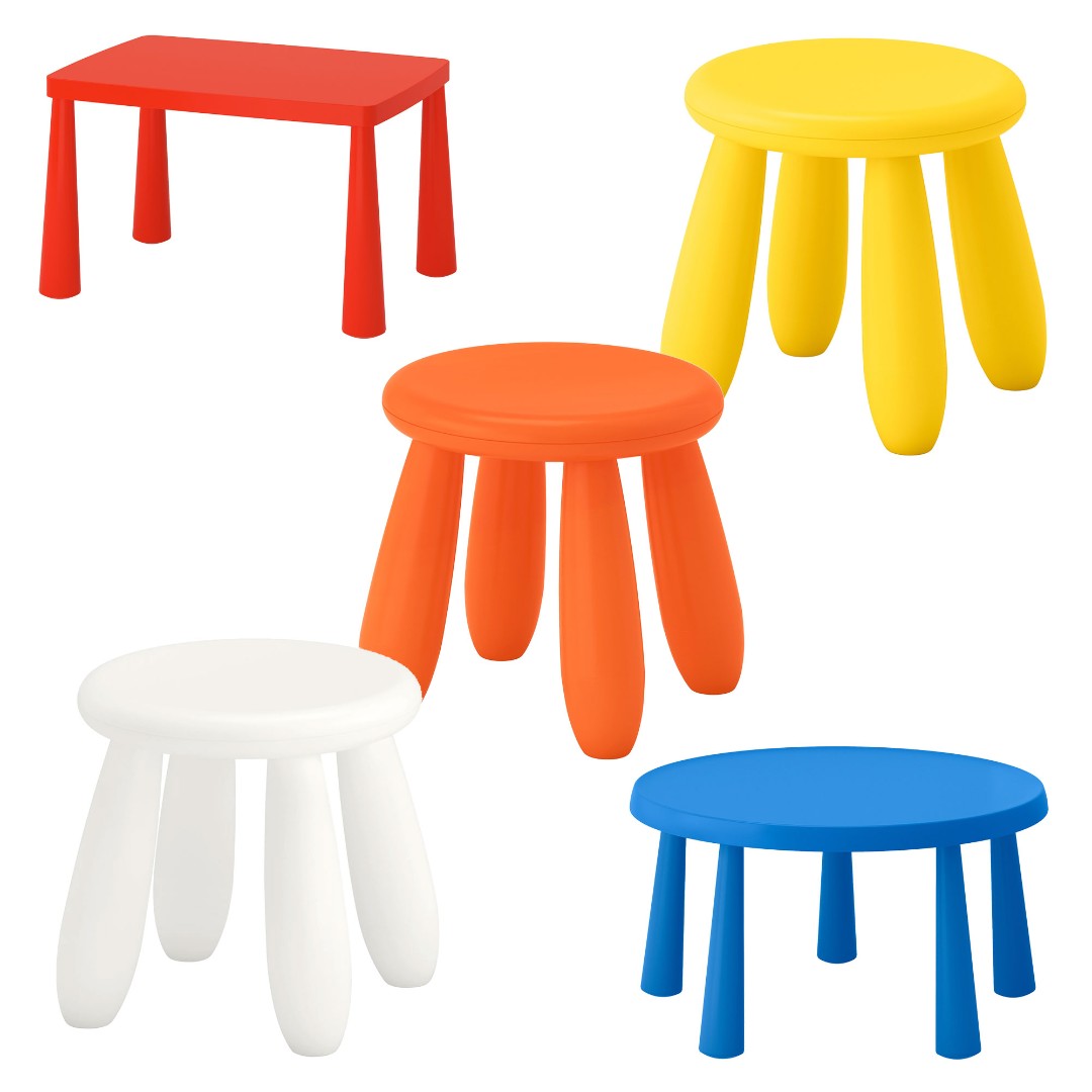Rental Sales Ikea Mammut Children S Table Stool Mvc Furniture Tables Chairs On Carousell