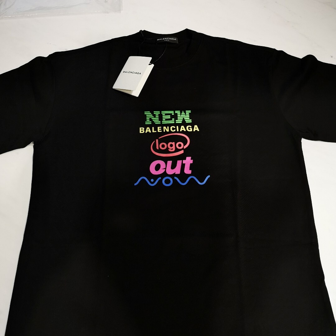 balenciaga logo tee