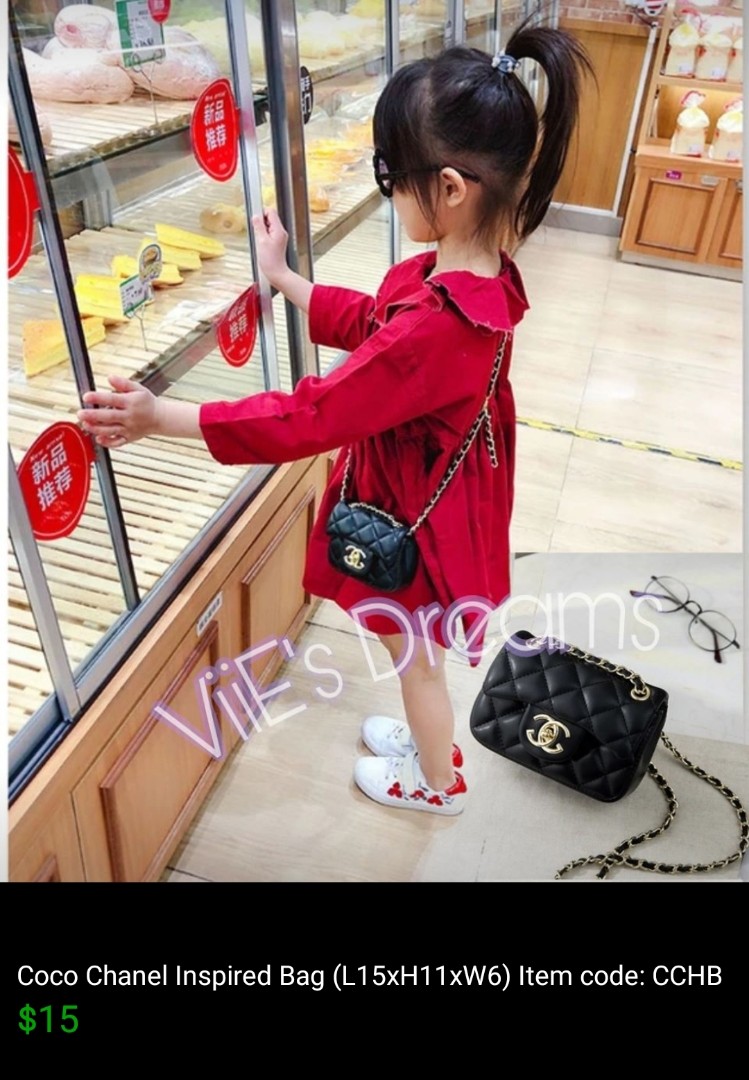 Inspired mini Chanel bag Babies Kids Going Out Carriers