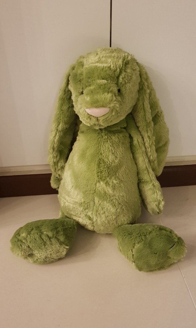 Green jellycat bunny best sale