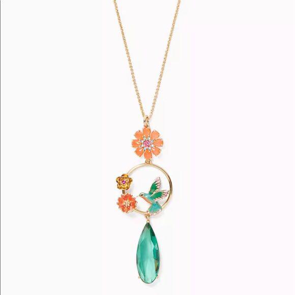 Kate spade hummingbird discount necklace