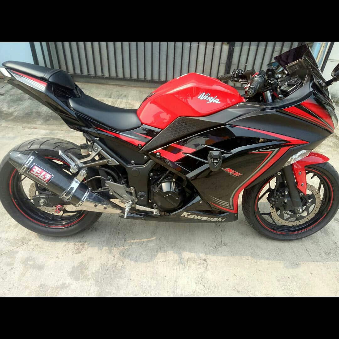 Kawasaki Ninja 250cc Th 2016 Red Black Plat B Depok Motor Di Carousell