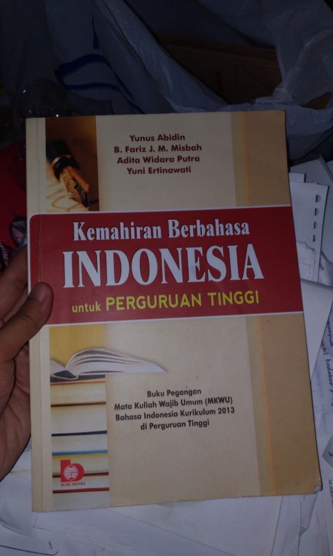 Ebook Buku Bahasa Indonesia Untuk Perguruan Tinggi - Seputaran Guru