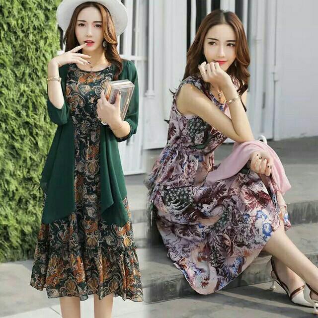 Club factory korean dress online