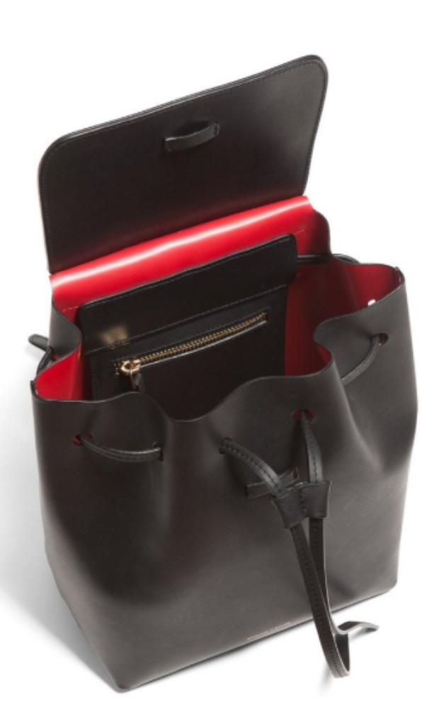 mansur gavriel black backpack