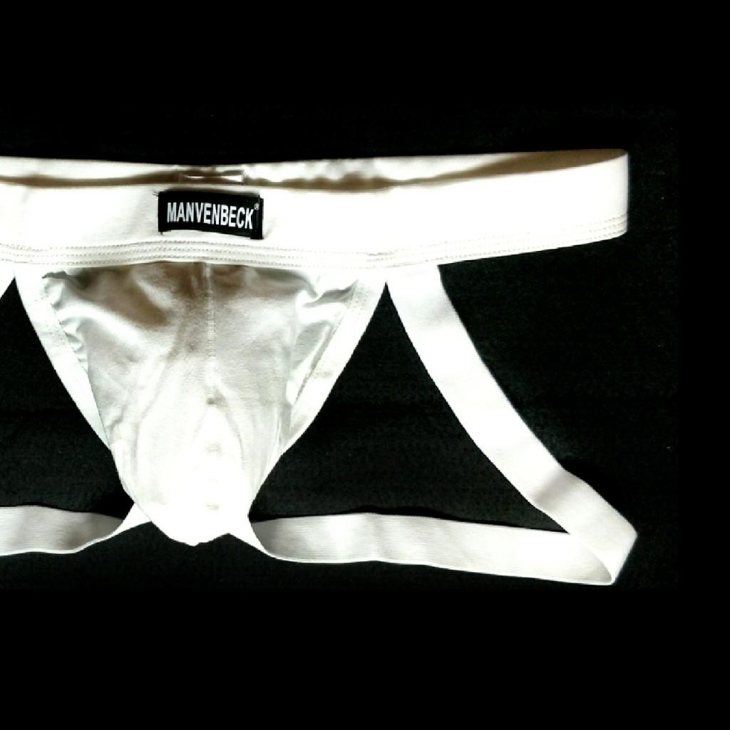 Manvenbeck Cotton Sports Jockstrap White 32 38 Men S Fashion Clothes Bottoms On Carousell