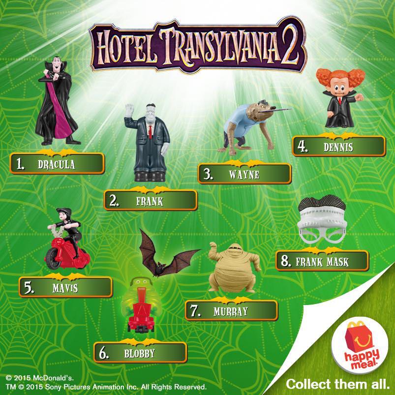 Featured image of post Happy Meal Hotel Transylvania Toys Mcdonalds happy meal hotel transylvania 2 toys