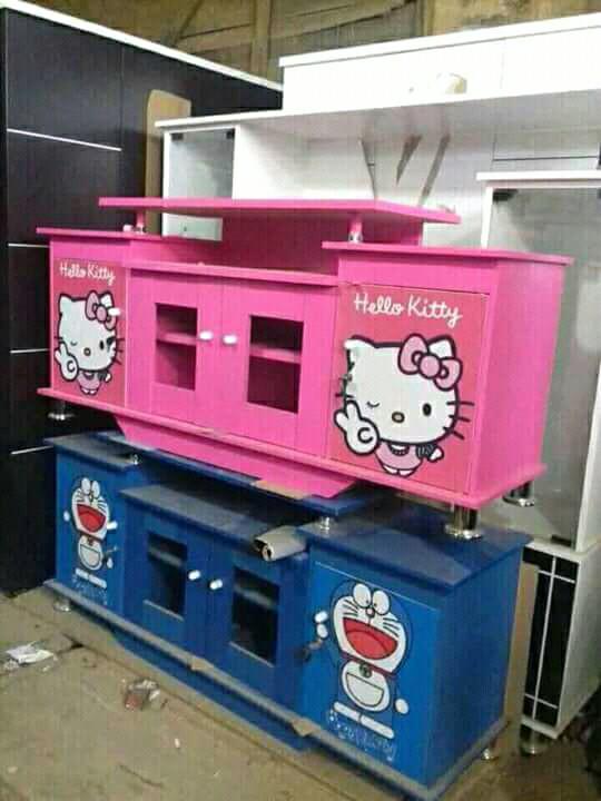 Meja Tv Karakter Minimalis Perabotan Rumah Di Carousell