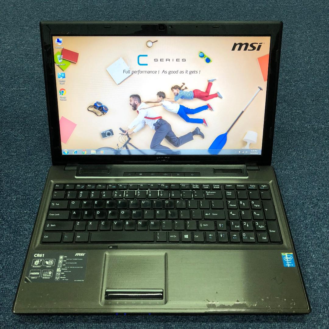 Msi Cr61 Electronics Computers Laptops On Carousell