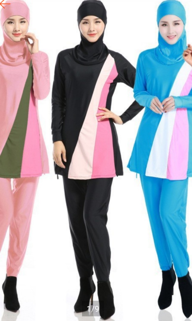 full cover swimming dress