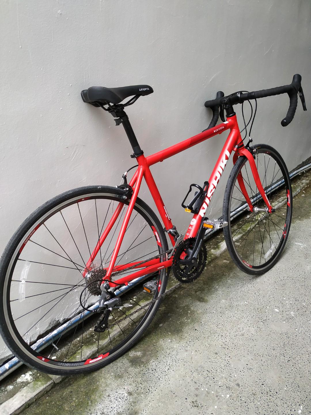 nishiki bike red