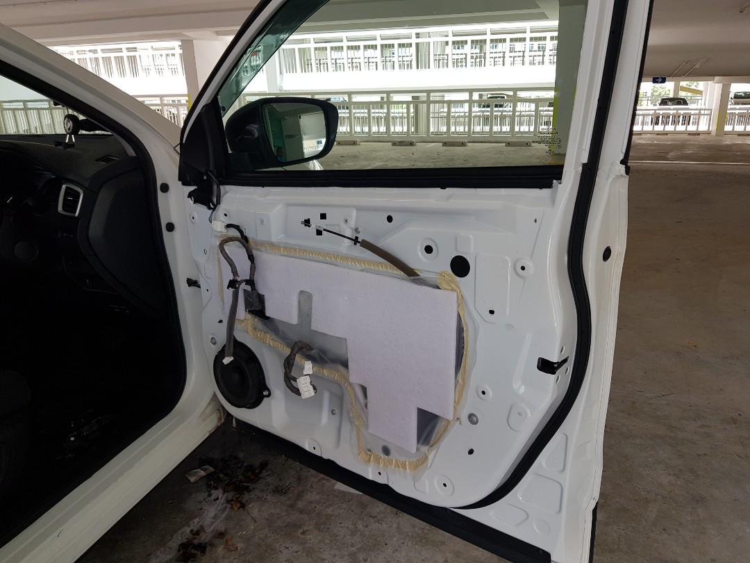 Nissan Qashqai Door Sound Proofing, Car Accessories, Accessories on