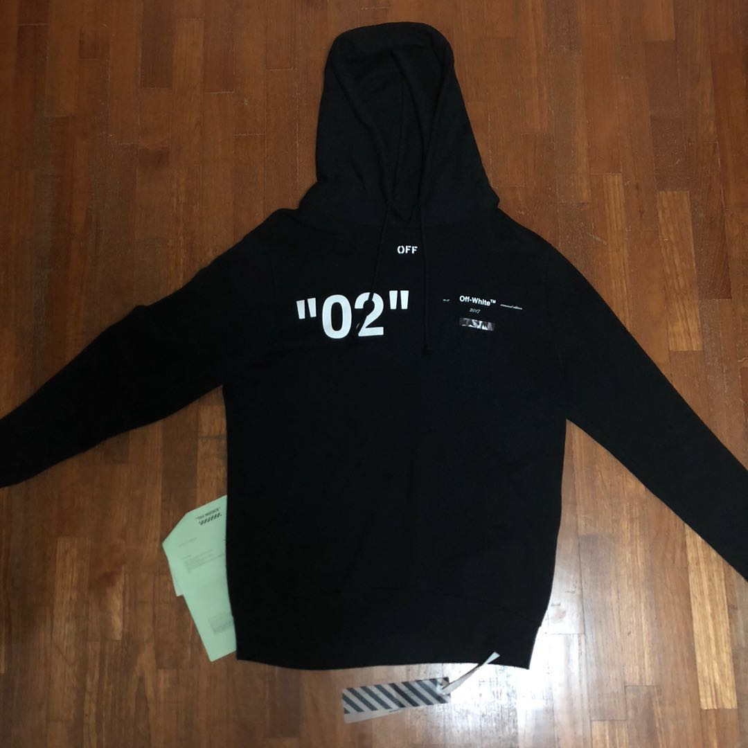 off white 02 hoodie