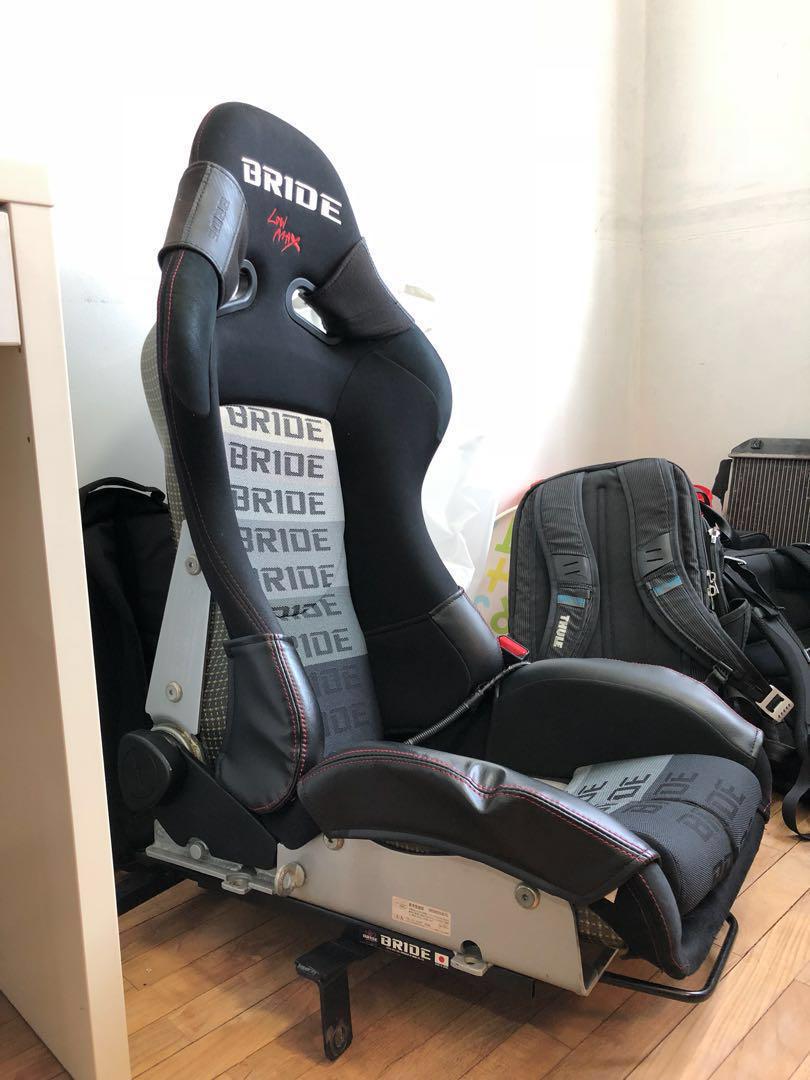 Original Bride Stradia Semi Bucket Seat for mazda rx8 with lowmax