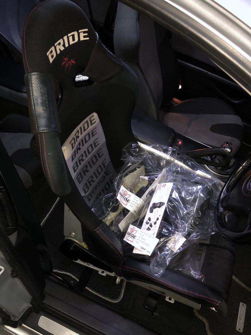 Original Bride Stradia Semi Bucket Seat for mazda rx8 with lowmax