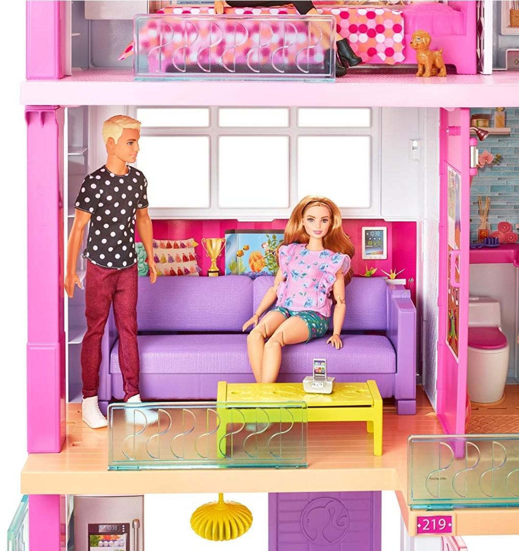 Barbie Estate Dreamhouse Adventures Large Three-Story Dolls House